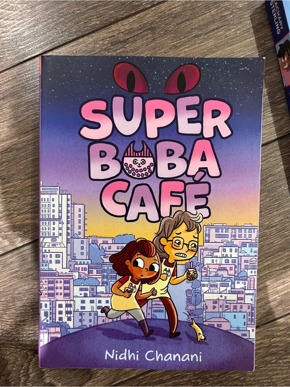 5 for 25！Super Boba Cafe by Nidhi Chanani — Pink & Purple Graphic Novel